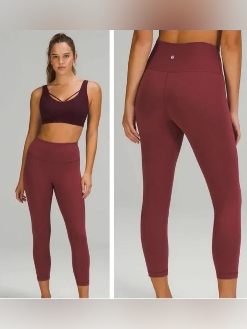 Lululemon Athletica Wunder Train High Rise Leggings Size: 20